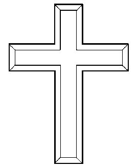 printable cross pictures clipart