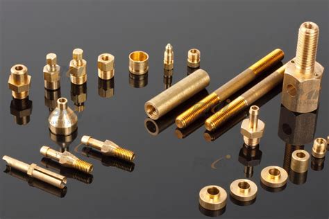precision parts brass copper aluminum