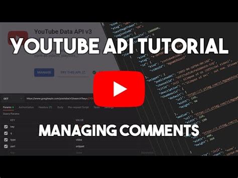 replying updating deleting comments  youtube data api youtube
