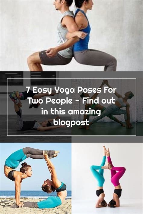 7 Easy Yoga Poses For Two People In 2020 Easy Yoga Poses