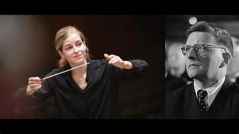 karina canellakis conducts shostakovich symphony no 8 2018 youtube