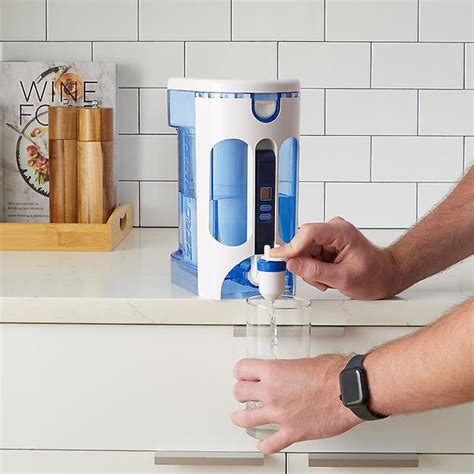 zerowater  cup ready read  stage water filter dispenser