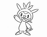 Chespin Saludando Froakie Pintar Xy Pokémon sketch template