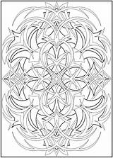 Coloring Pages Adult Abstract Book Dover Creative Adults Tribal Samples Colouring Publications Printable Mandala Haven Color Doverpublications Books Mandalas Abstracts sketch template