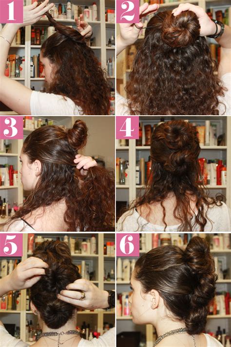 Curly Fauxhawk Hair Style Simple Updos For Naturally Curly Hair