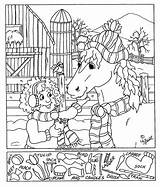 Hidden Printable Coloring Pages Printables Christmas Horse Kids Print Puzzles Objects Object Find Allkidsnetwork Worksheets Feeding Winter Games Worksheet Holiday sketch template