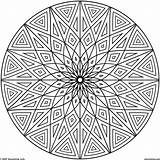 Coloring Pages Geometric Print Hard sketch template