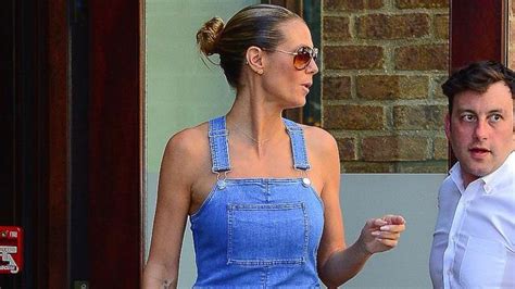 Heidi Klum Goes Topless Under Overalls Proves She Can Make Anything