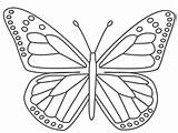 Butterfly Coloring Pages Printable Butterflies Filminspector sketch template
