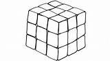 Cube Rubik Draw Rubiks Drawing Drawings Authors Author Other Clipartmag Paintingvalley Clipart sketch template
