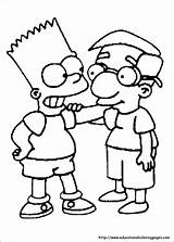 Coloring Pages Simpsons Thesimpsons Printable Kids sketch template