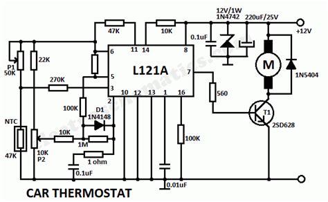 thermistor projects  circuits