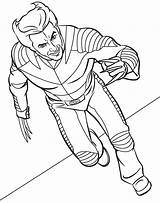 Coloring Pages Sly Cooper Superhero Printable Popular sketch template