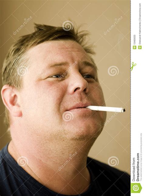 rokende verslaafde stock afbeelding image  menselijk