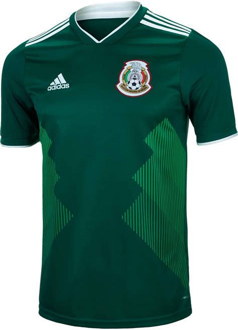 adidas mexico home jersey   soccerprocom