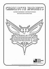 Nba Hornets Team Kolorowanki Silhouettes sketch template
