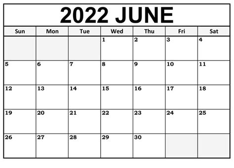 printable june  calendar manage  work activities