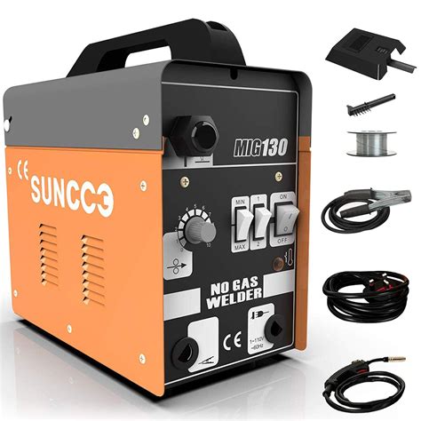suncoo mig  welder flux core wire automatic feed welding machine