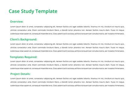 simple business case template   notes  word apple