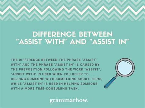 assist   assist  difference  examples