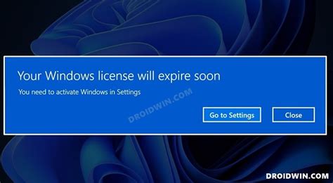 windows license  expire  windows  fix droidwin droidwin