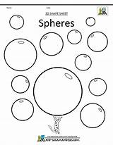 Coloring Sphere Spheres Shapes Clipart Printable Math Worksheets Grade Shape Template Color Cones Solid 1st Salamanders Designlooter 08kb 1000 Drawings sketch template