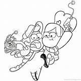 Mabel Dipper Running Gravity Falls Coloring Pages Xcolorings 115k Resolution Info Type  Size Jpeg sketch template