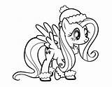 Pony Ponyville Cartoons Coloring4free Stampare Colouring Mermaid sketch template