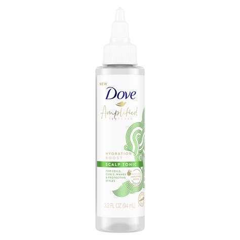 dove amplified textures leave on treatment hydrating scalp tonic 3 2