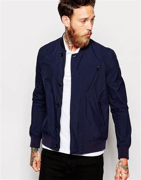 dark blue bomber jacket jacketin
