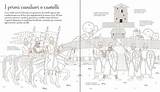 Colorare Cavalieri Castelli Medievali sketch template