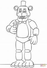 Freddy Coloring Pages Fazbear Color Getcolorings Printable sketch template