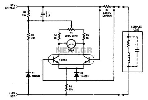 meter circuit page  meter counter circuits nextgr