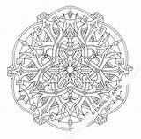 Coloring Pages Emerlye Renaissance Triads Cynthia Vermont Detailed Artist sketch template