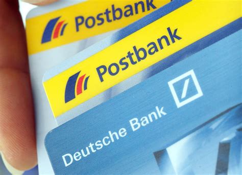gruebeln bei deutscher bank  passiert mit der postbank  tvde