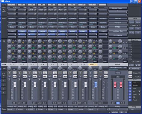 digital goatee productions  mixer  software mixer intro  mixing  eq   fadder part
