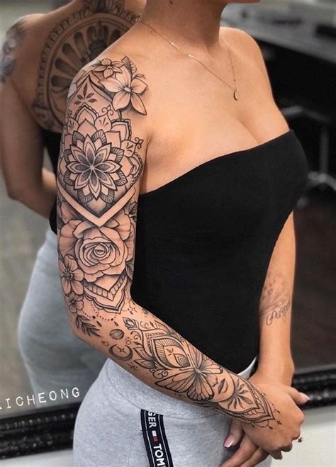 𝖙𝖆𝖙𝖚𝖆𝖌𝖊𝖓𝖘 🦋 On Twitter Lace Sleeve Tattoos Shoulder Tattoos For