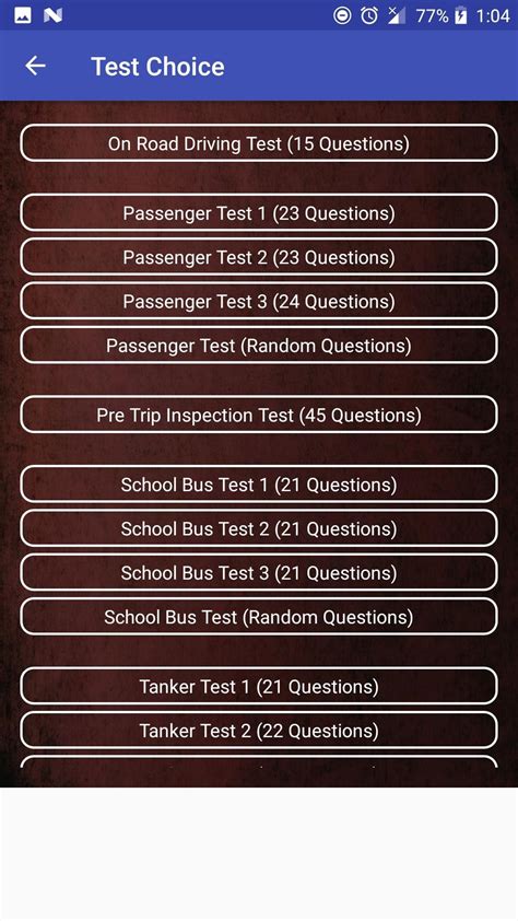 cdl practice test  android apk