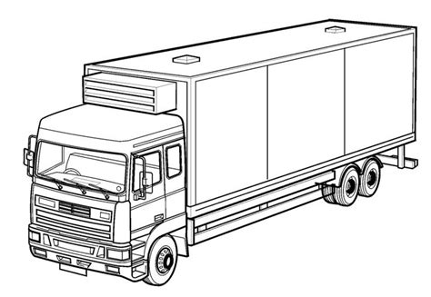 transportation coloring page truck wallpaper truck coloring pages