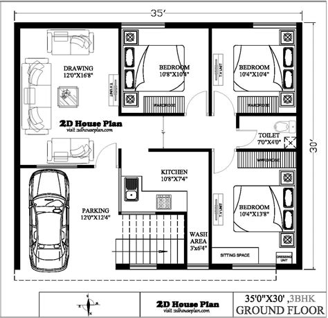 bedroom house  plans wwwresnoozecom