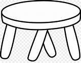 Stool Clipground sketch template