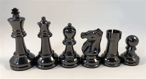 ultimate white triple weighted chess set