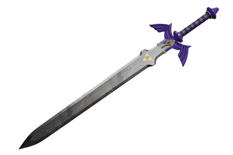master sword zelda pbr model turbosquid