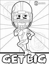 Coloring Pages Steelers Roethlisberger Antonio Brown Pittsburgh Sports Ben Veon Bell Le Christmas Coloringpage sketch template