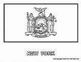 Flag York State Coloring Symbols Pages Dollar Bill Library Clipart Kids Arms Sunrise Boys Popular sketch template