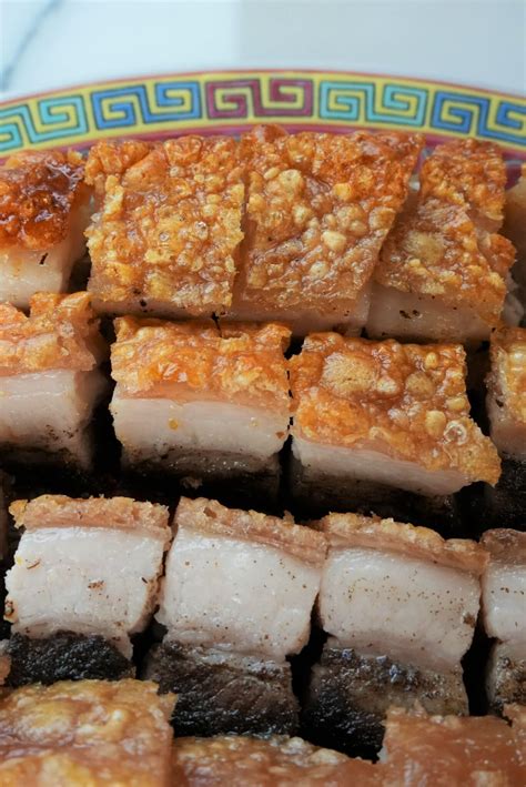 Crispy Pork Belly Chinese Roast Pork Cj Eats Recipes
