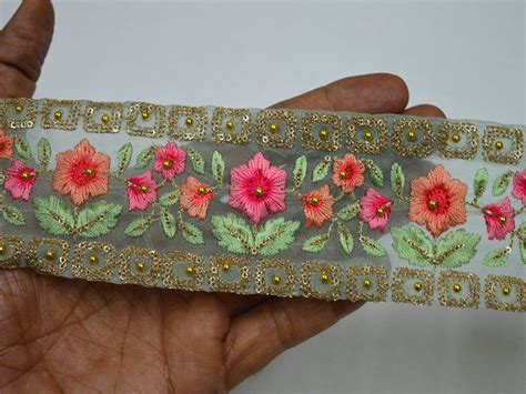 pin  embroidered trims