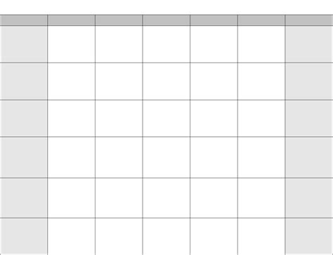monthly calendar  word   formats page