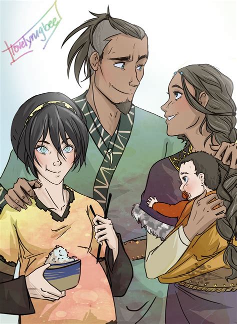 Sokka Taking His Two Best Girls Out For A Day Out By
