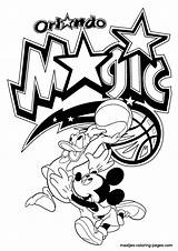 Coloring Pages Nba Orlando Magic Spongebob Disney Print Browser Window Maatjes Basketball sketch template
